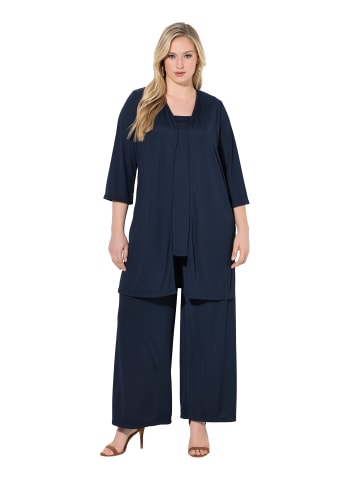 Ulla Popken Shirtjacke in marine