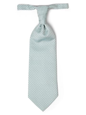 DIGEL Plastron und Einstecktuch in lind petrol - 0001