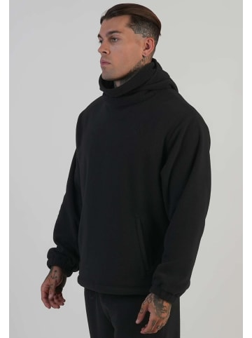 SikSilk Kapuzenpullover Polar Fleece in Black