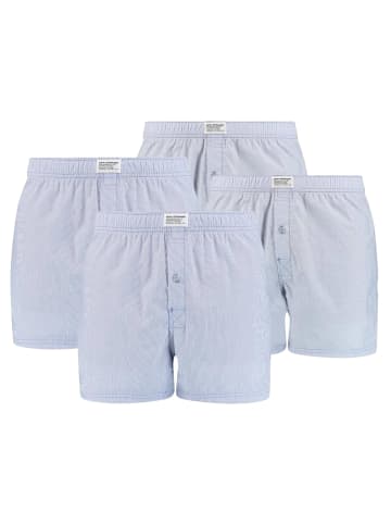 Levi´s Web-Boxershorts 4er Pack in Hellblau