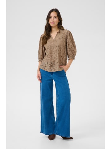 Cream Kurzarm-Bluse CRKaspis A-shape in Fossil