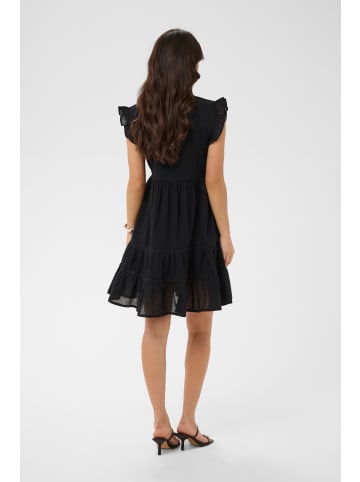 Kaffe Kleid KAvalerie A-shape in Black Deep