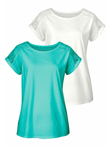 Vivance T-Shirt in mint, creme