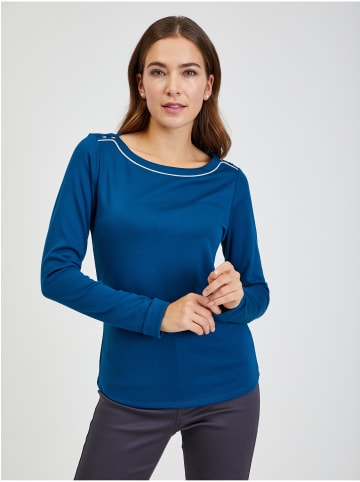 orsay Langarmshirt in Dunkelblau