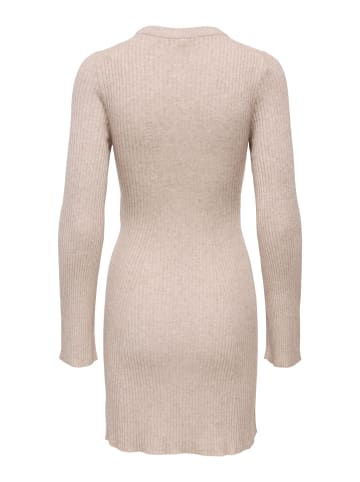 ONLY Strickkleid in Mocha Meringue