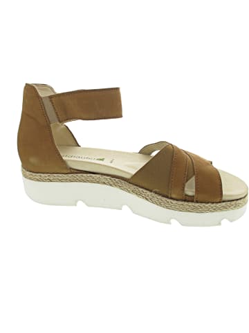 WALDLÄUFER H-Sissy Sandale Braun