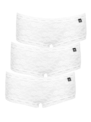 Like It 3er Pack Panty in Weiss