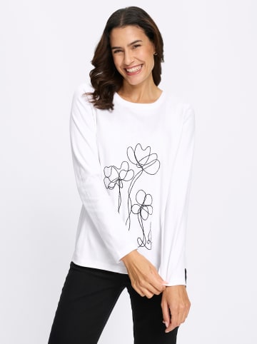 WITT WEIDEN Rundhals-Shirt in ecru