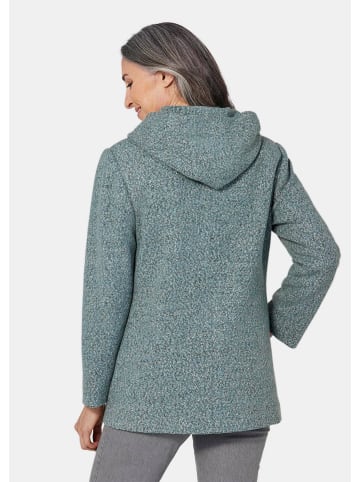 GOLDNER Boucle-Jacke in rosmarin