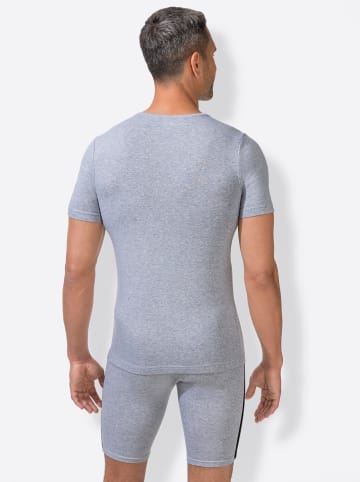 WITT WEIDEN Shirt in grau-meliert