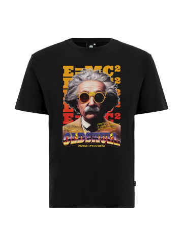 OLDSKULL T-Shirt Wrldvibe Einstein Graphic in Black