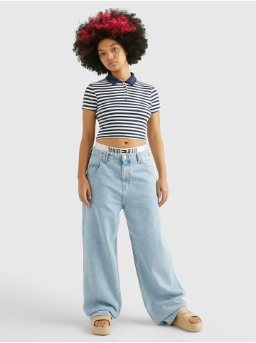 Tommy Hilfiger Poloshirt kurzarm für Damen in blau