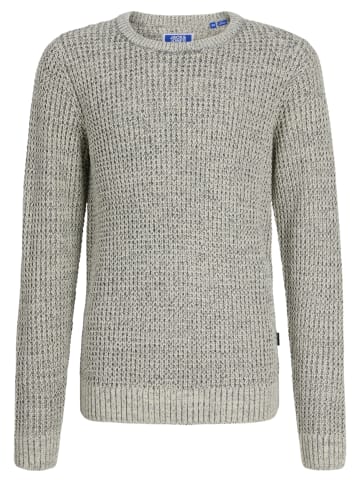JACK & JONES Junior Strickpullover 'Global' in grau