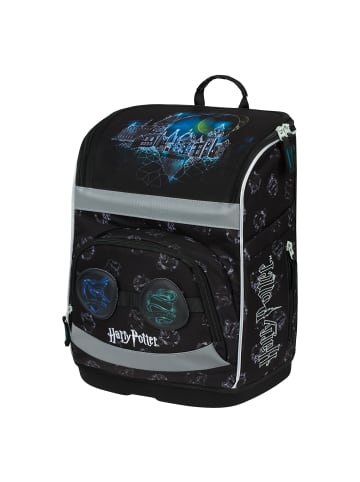 BAAGL Schulranzen Zippy plus in Schwarz Harry Potter Hogwarts Lumos - 28x37x20cm