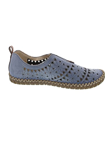 rieker Slipper Blau