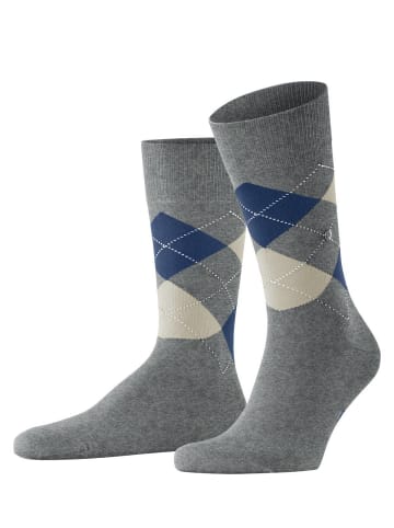 Burlington Socken 1er Pack in Grau/Blau/Beige