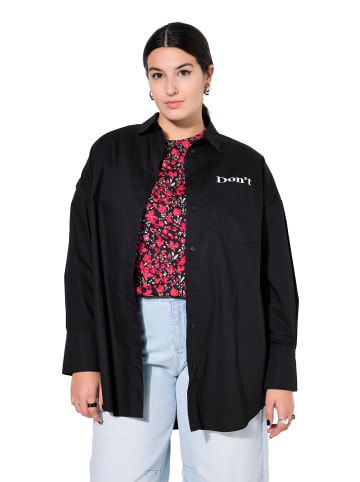 Studio Untold Hemdbluse in schwarz