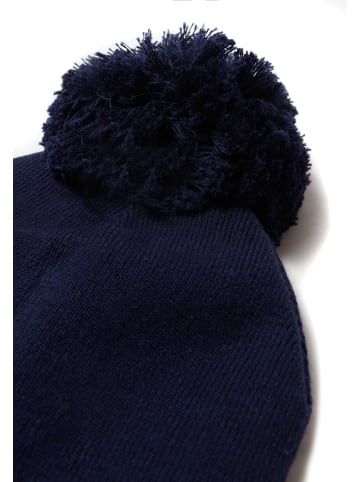 Stellou & friends Beanie mit PomPom in Dunkelblau