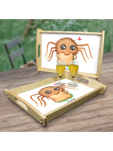 Mr. & Mrs. Panda tablett holz Spinne Agathe Sandwich ohne Spruch in Weiß