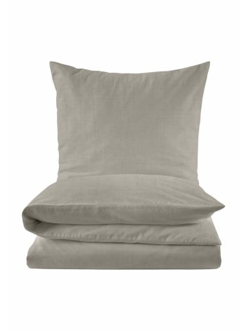 Hessnatur Hessnatur Bettwäsche-Set aus Bio-Baumwolle mit Leinen in kaschmir