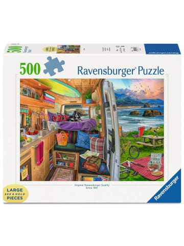 Ravensburger Ravensburger Puzzle 500 Teile Beim Camping in bunt
