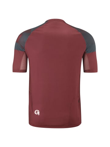 Gonso Vedello He-Bikeshirt-1/2-HZ in Dunkelrot