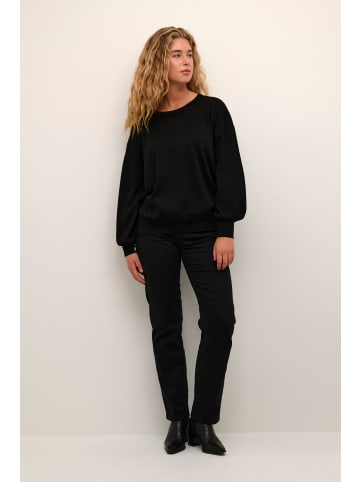 Kaffe Strickpullover KAregina Loose fit in Black Deep