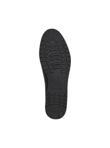 Tamaris Touch-It-Leder-Mokassin Schwarz