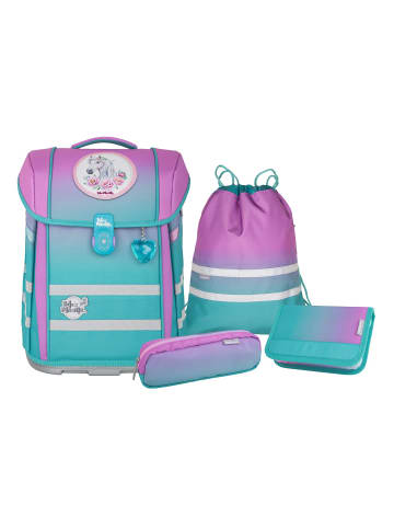 McNeill Perfecto Schulranzen-Set 5-teilig in Gradient Blueberry