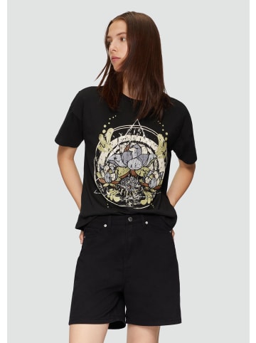 QS T-Shirt in 99D0_schwarz