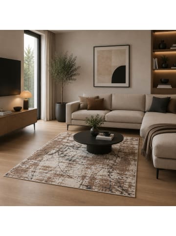 Astra Kurzflorteppich ROSSANO 1 in Beige