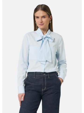 comma Bluse in 50W1_hellblau