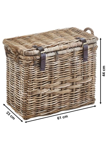 kobolo Aufbewahrungskorb Laura61 in Grau