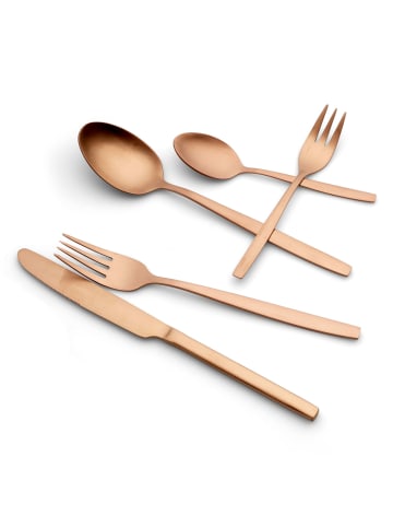 Echtwerk 30 tlg. Set Tafelbesteck "Positano" in Bronze