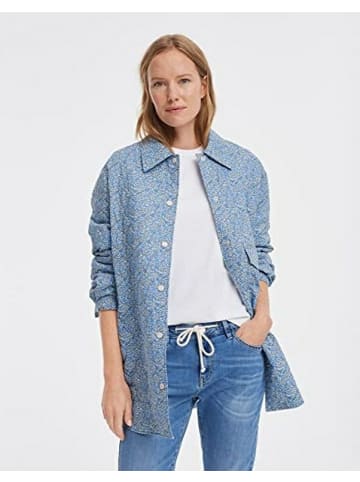 OPUS Lederjacke für Damen in blau