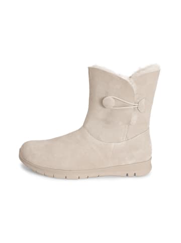 VITAFORM Veloursleder Stiefeletten in offwhite