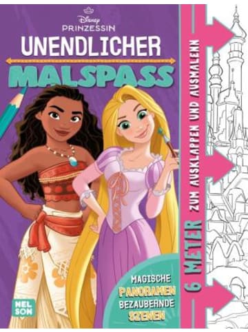 Nelson Buch - Disney Prinzessin: Unendlicher Malspaß