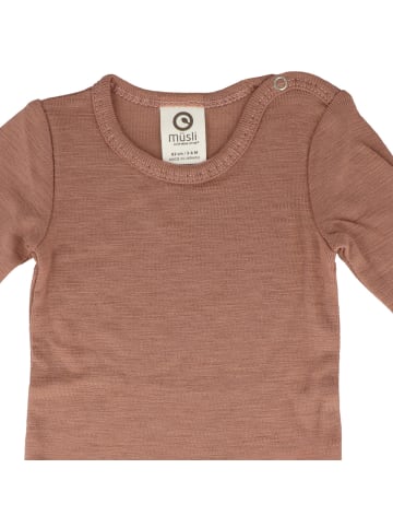müsli Langarmbody 1582041800 in rosa