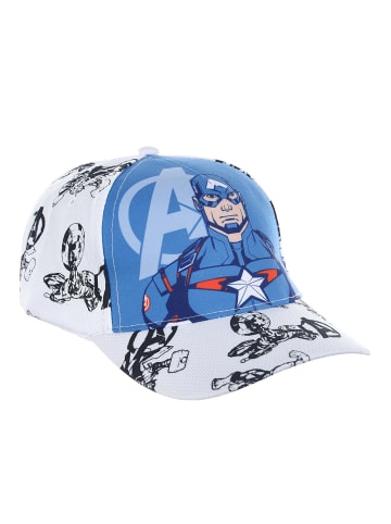 Avengers Kappe Captain America Iron Man Mesh Baseball-Cap in Blau