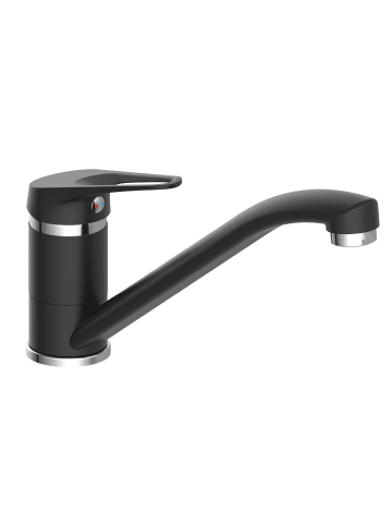 Eisl SPEED Spültischarmatur, Schwarz matt/Chrom