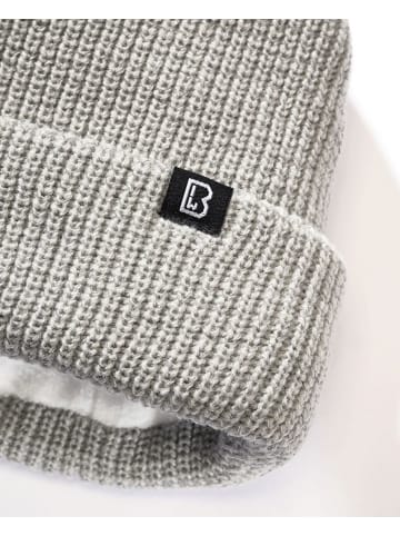 Brandit Mütze "Reflection Beanie" in Grau