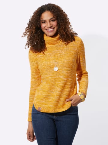 WITT WEIDEN Pullover in ocker-meliert