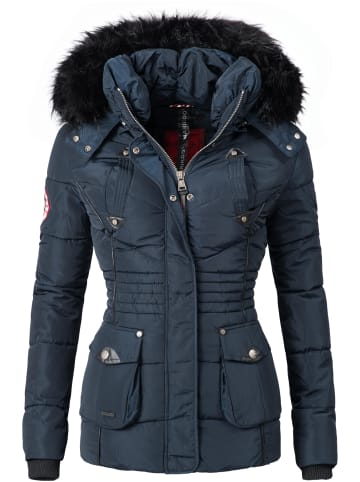 Marikoo Steppjacke Vanilla in Blau