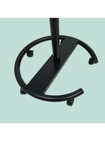 relaxdays Flipchart Whiteboard in Schwarz - (B)70 x (H)100 cm