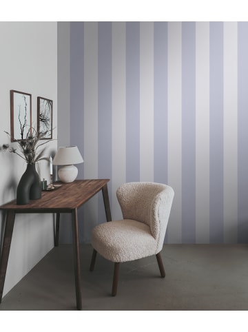 A.S. Création Tapete Coastal Stripes in Blau-Grau