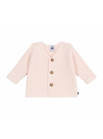 PETIT BATEAU Strickjacke für Mädchen in beige