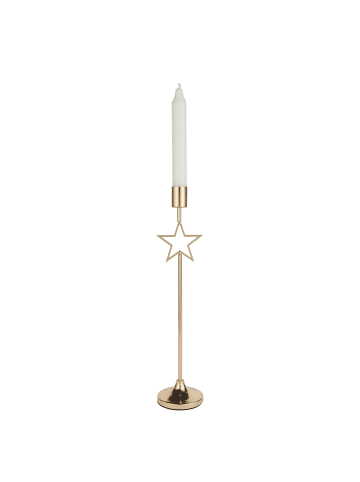 Butlers Kerzenhalter STARLET in Gold