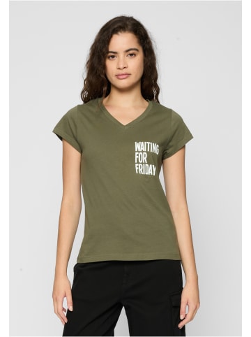 Mister Tee T-Shirt in olive