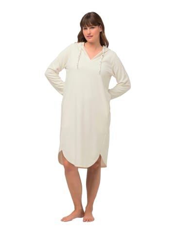 Ulla Popken Homewearkleid in kreide