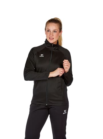 erima Unisex Erwachsene Liga Star Polyester Trainingsjacke in schwarz/weiss